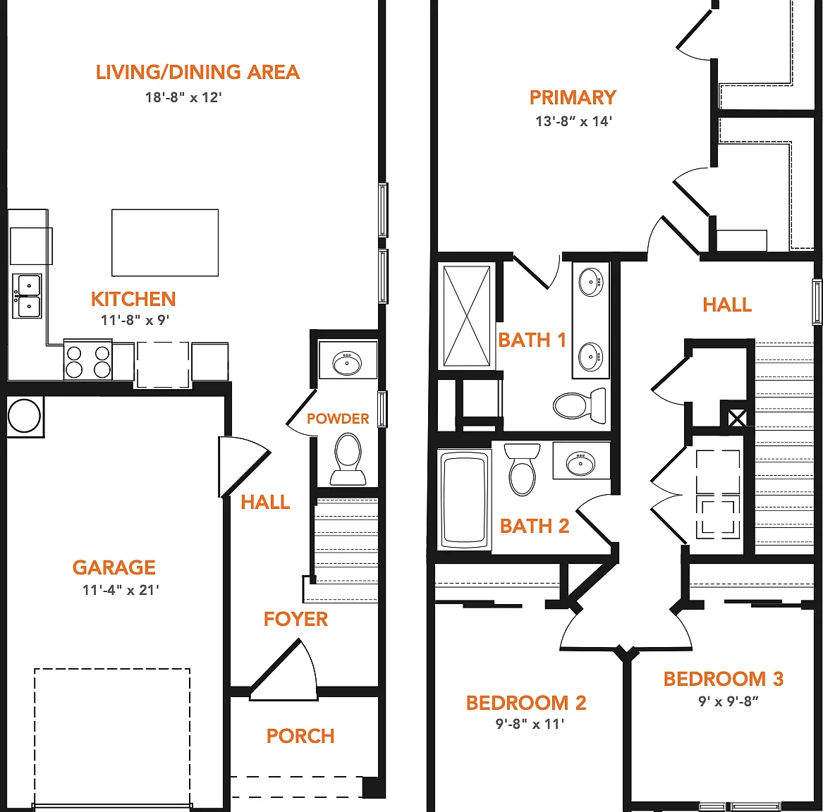 3 bed, 1386 sqft, $1,600 — Photo 3