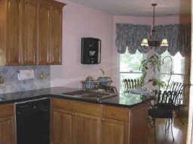 Kitchen with Oak Cabinets