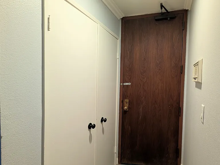 Entry with large closet