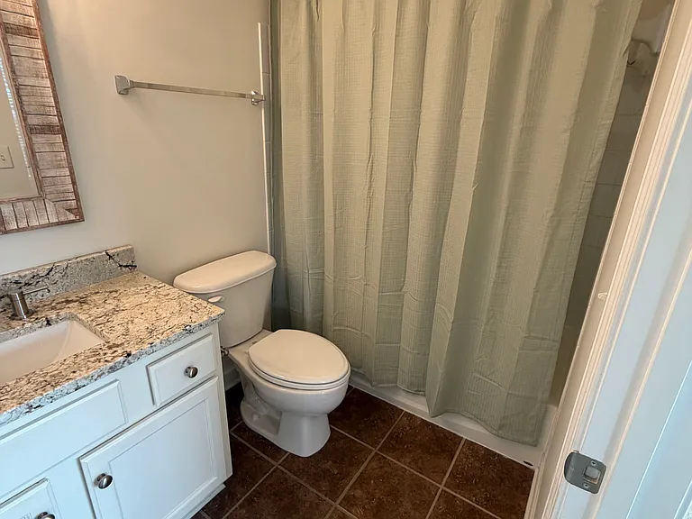 Bedroom #1 full bathroom.