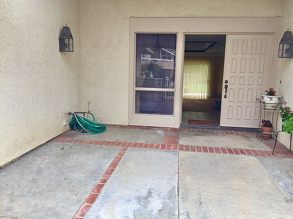 Large courtyard entrance