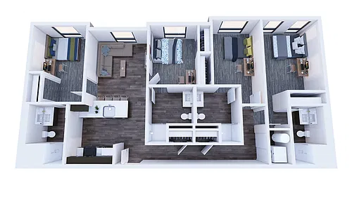 Floor plan 4X4 A