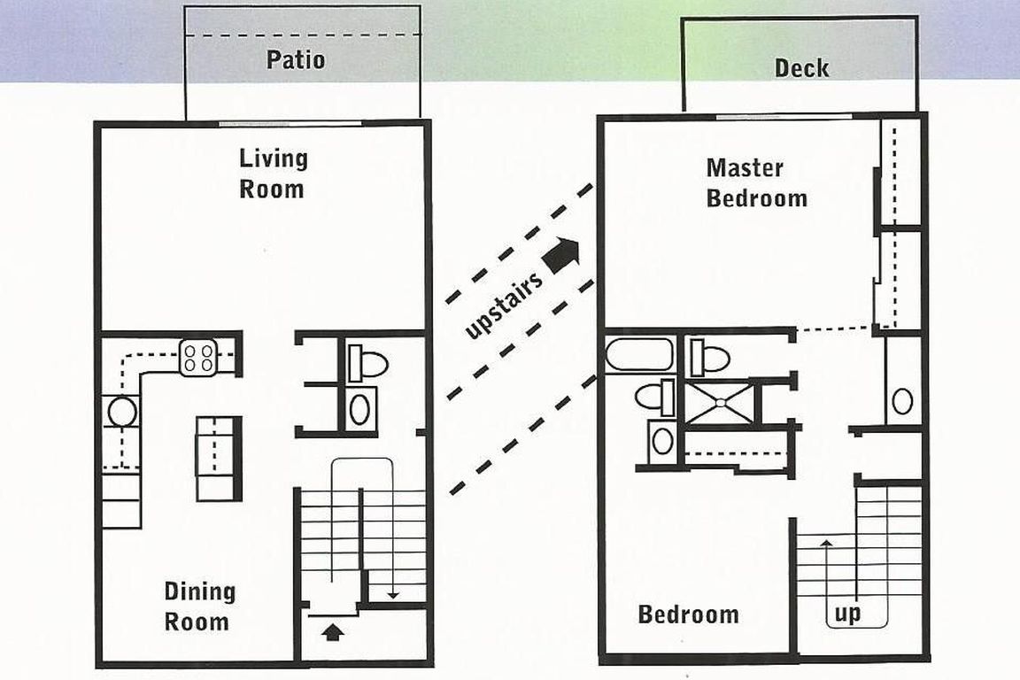 1215 sq. ft. Townhouse