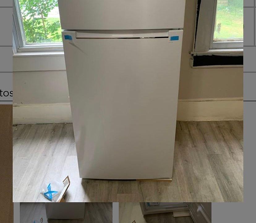 Fridge, bring your own stove.