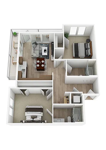 Floor plan B1