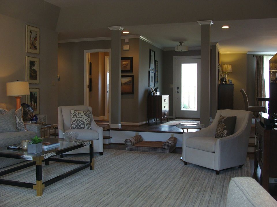 Entry door and main hallway 