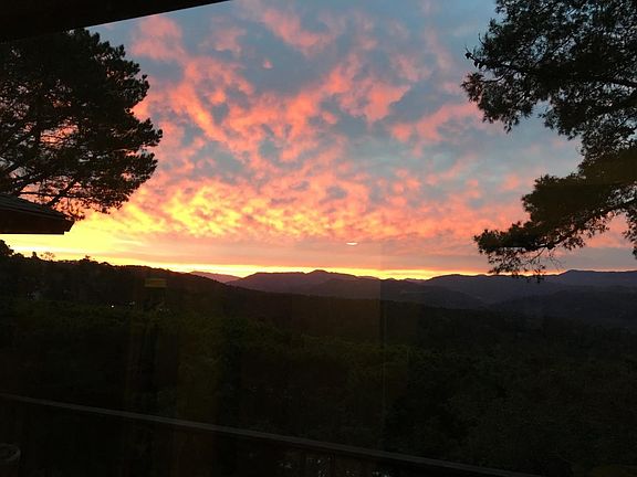 Sunrise over Carvel Valley from the living room