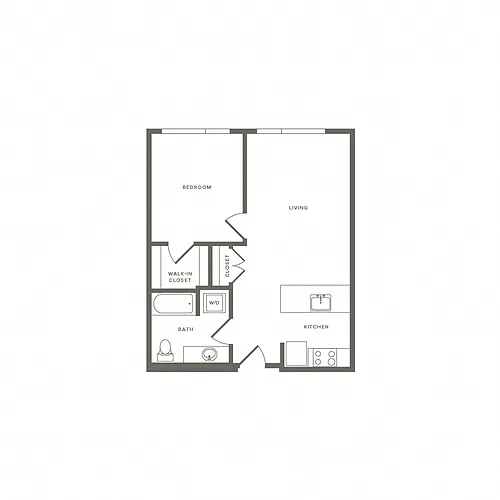 Floor plan A1J