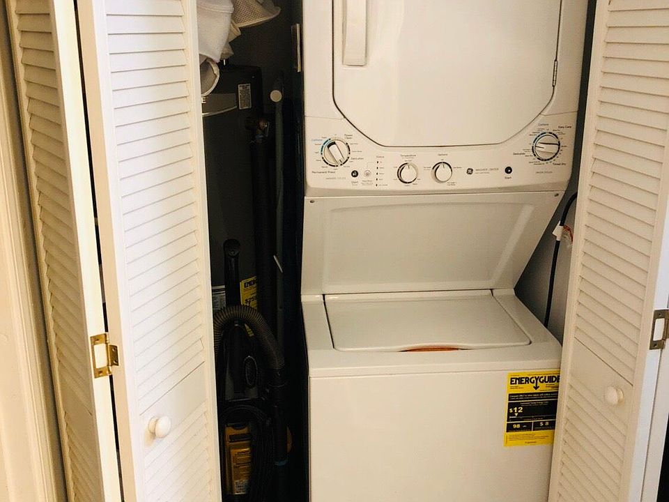 in unit washer/dryer