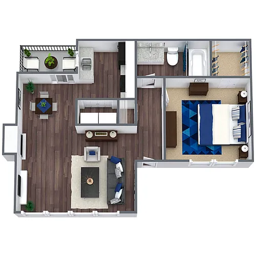 Floor plan A1 Gold - Millennium