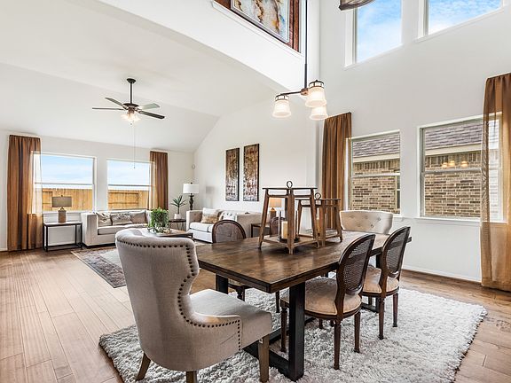 Cozy dining area