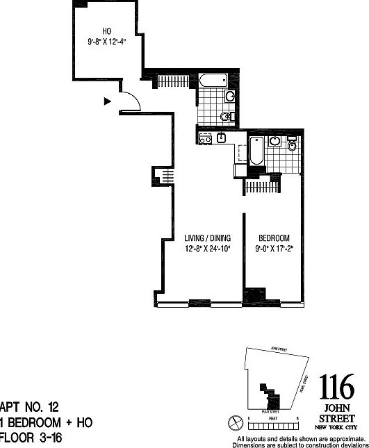 1st image of 116 John St APT 1312
