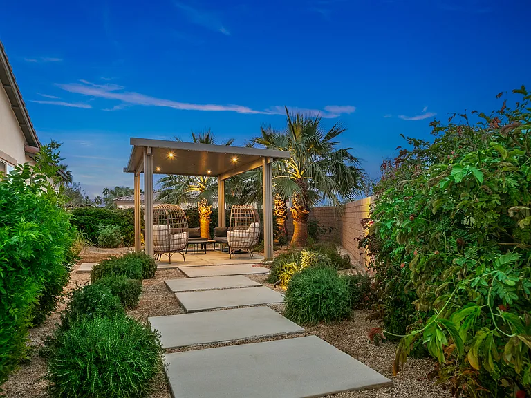 Pergola Seating Area