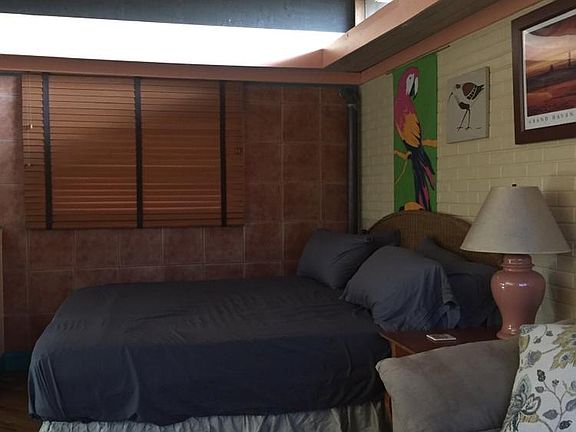 King-sized bed.