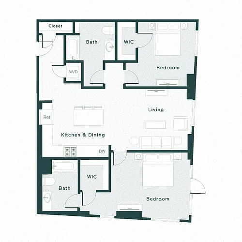Floor plan B7