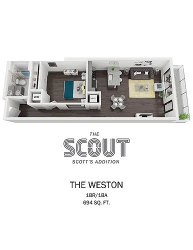 Floor plan The Weston
