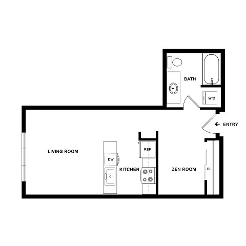 Floor plan Pasilla