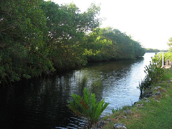 Private East Water Way property includes entire waterway