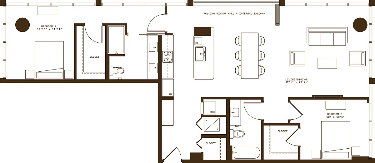 Floor plan PH1