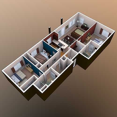 2nd image of 1602 S Wilcox St APT 5