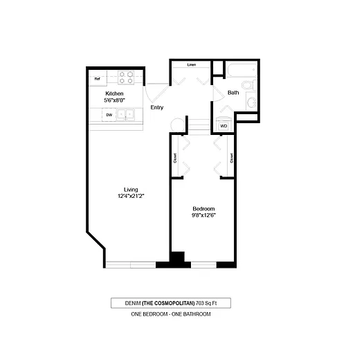 Floor plan Denim