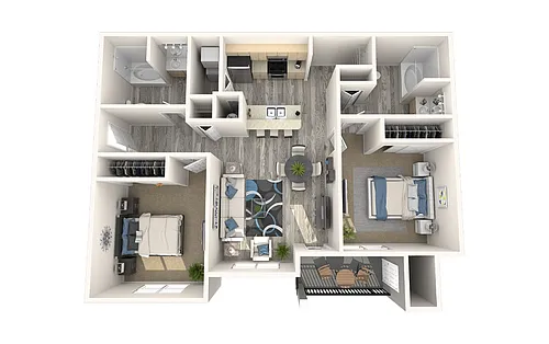 Floor plan Lowell