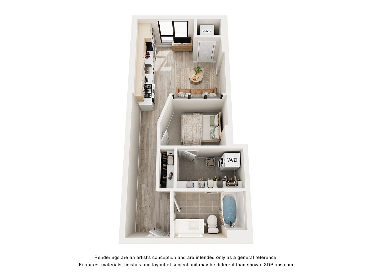 Floor plan Baker