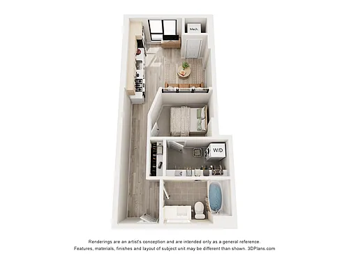 Floor plan Baker
