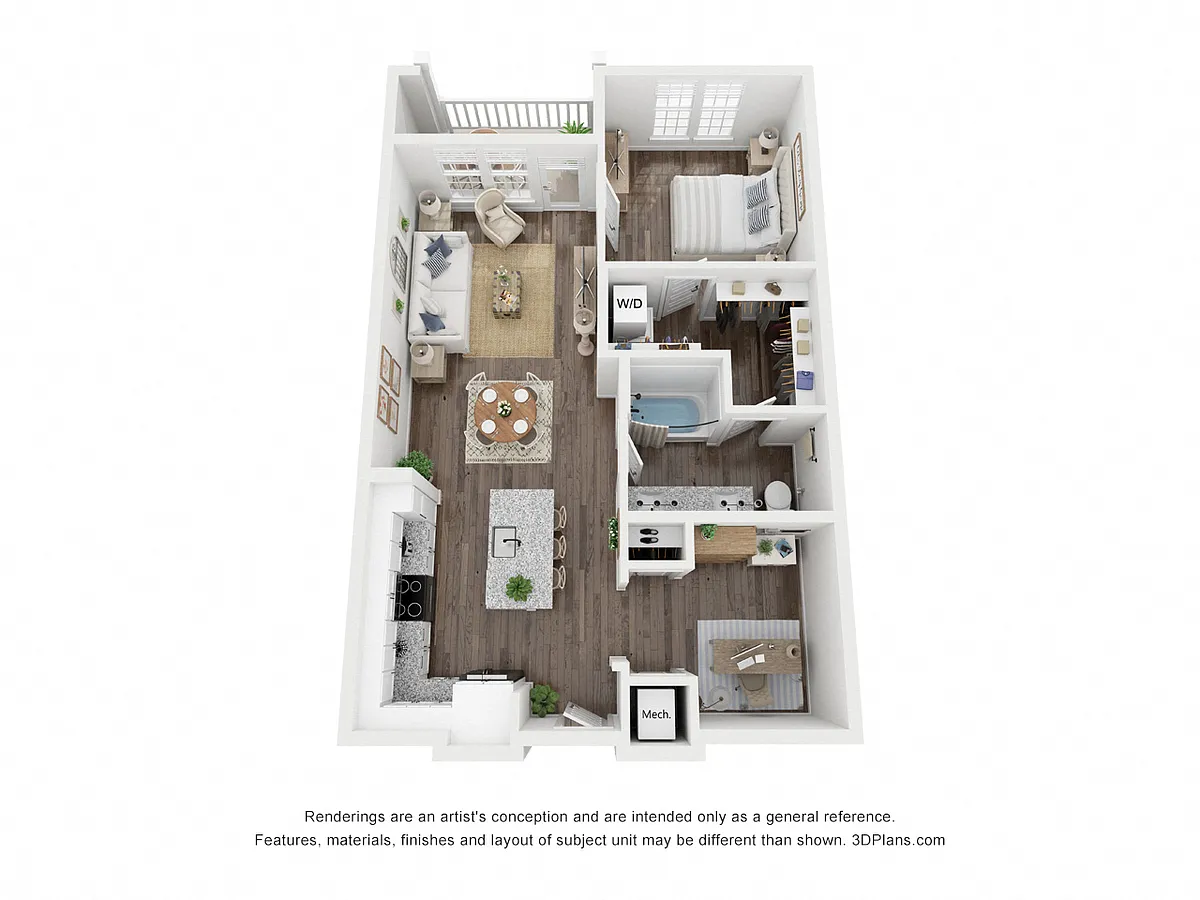 Floor plan Etonia
