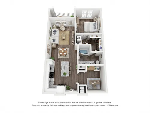 Floor plan Etonia