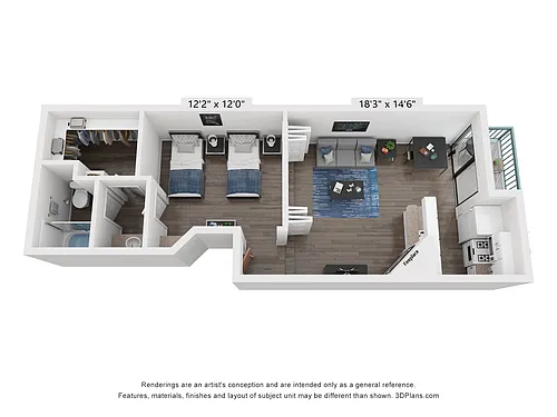 Floor plan Floor Plan A