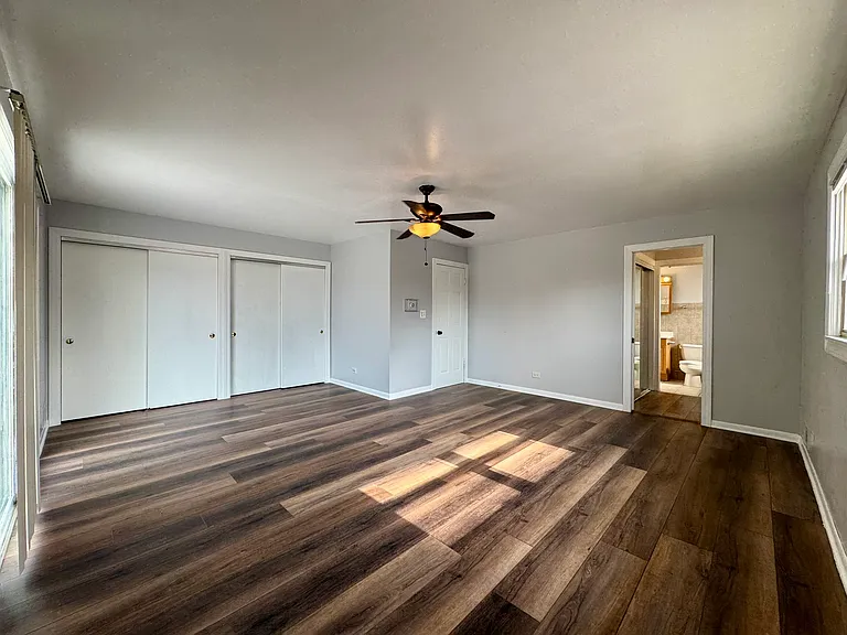 Magnificent Master Bedroom, lots of closet space and access to the balcony/terrace.