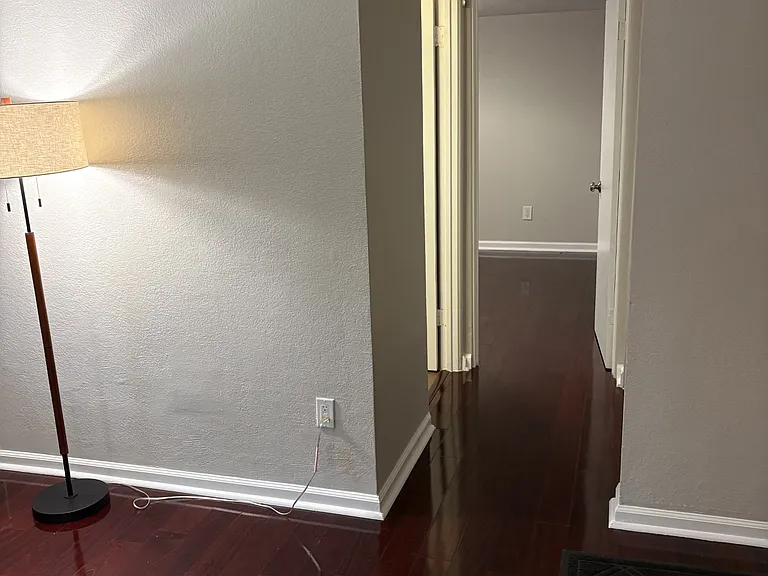 Hallway - newly pained, unfurnished.