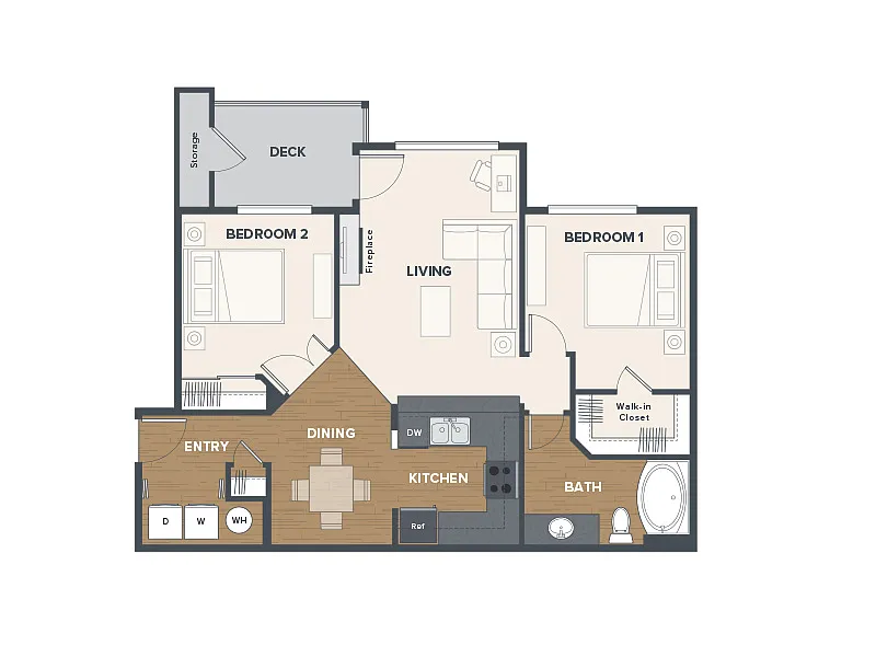 Floor plan Blue