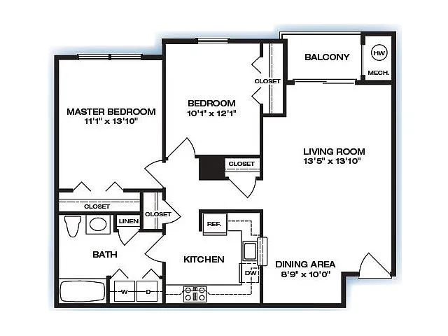Floor plan The Wakefield