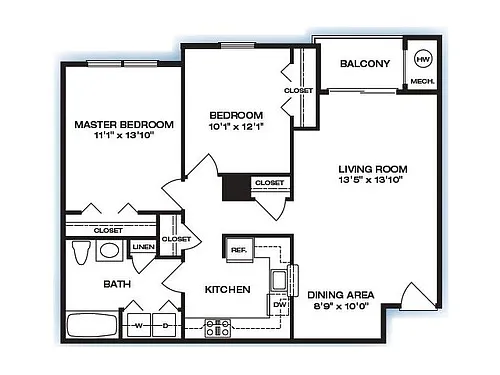 Floor plan The Wakefield