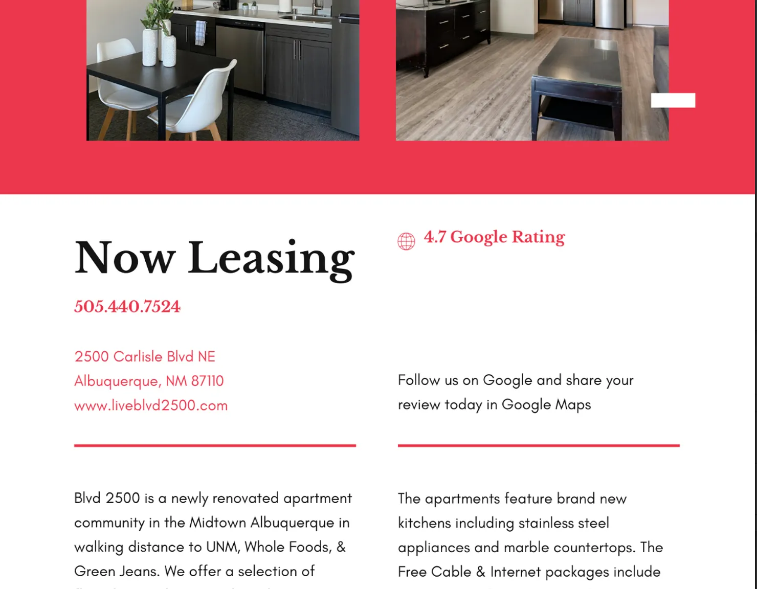 Live at the BLVD 2500 New, beautiful and best location! — Photo 2