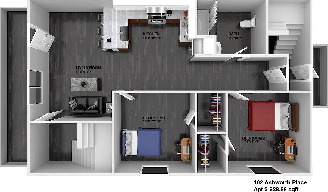102 Ashworth Pl - Apt 3 — Photo 2