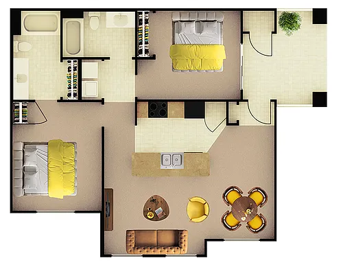 Floor plan B1