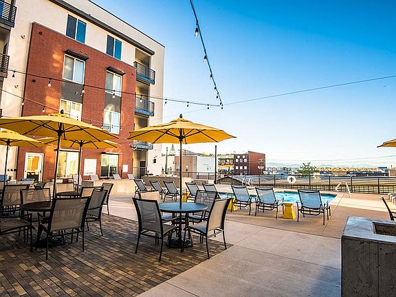 Enjoy the beautiful city skyline