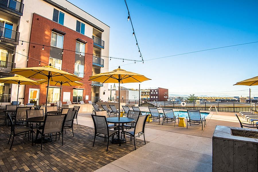 Enjoy the beautiful city skyline