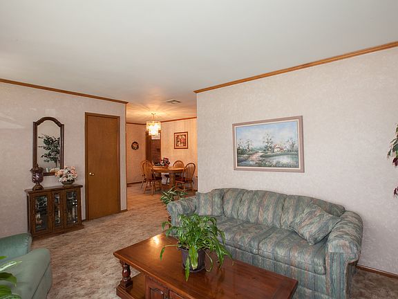 View into dining area.