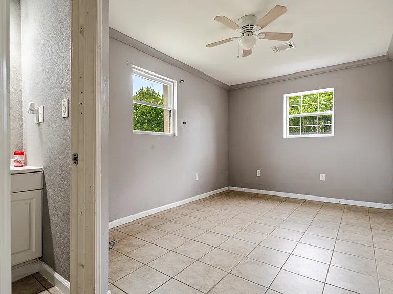 Second bedroom with natural light
