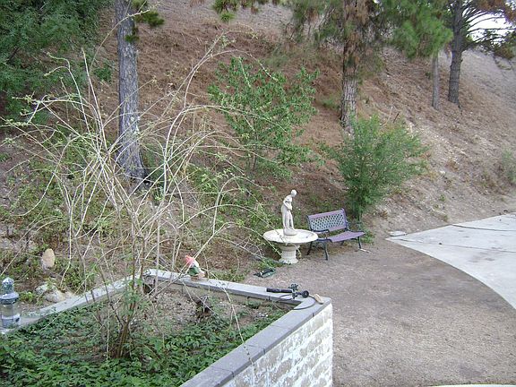 Side of front part of home