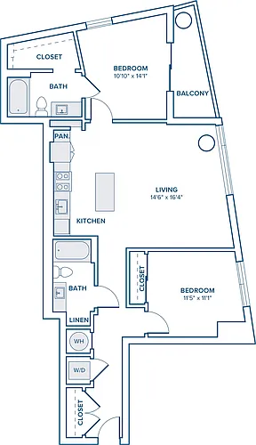Floor plan B14