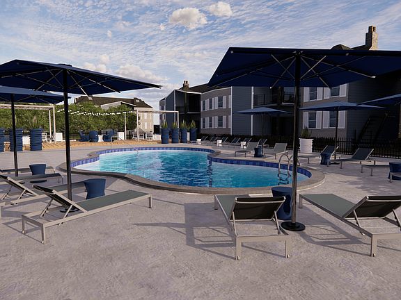 Renovation renderings of The Emory Apartments in Pensacola Florida