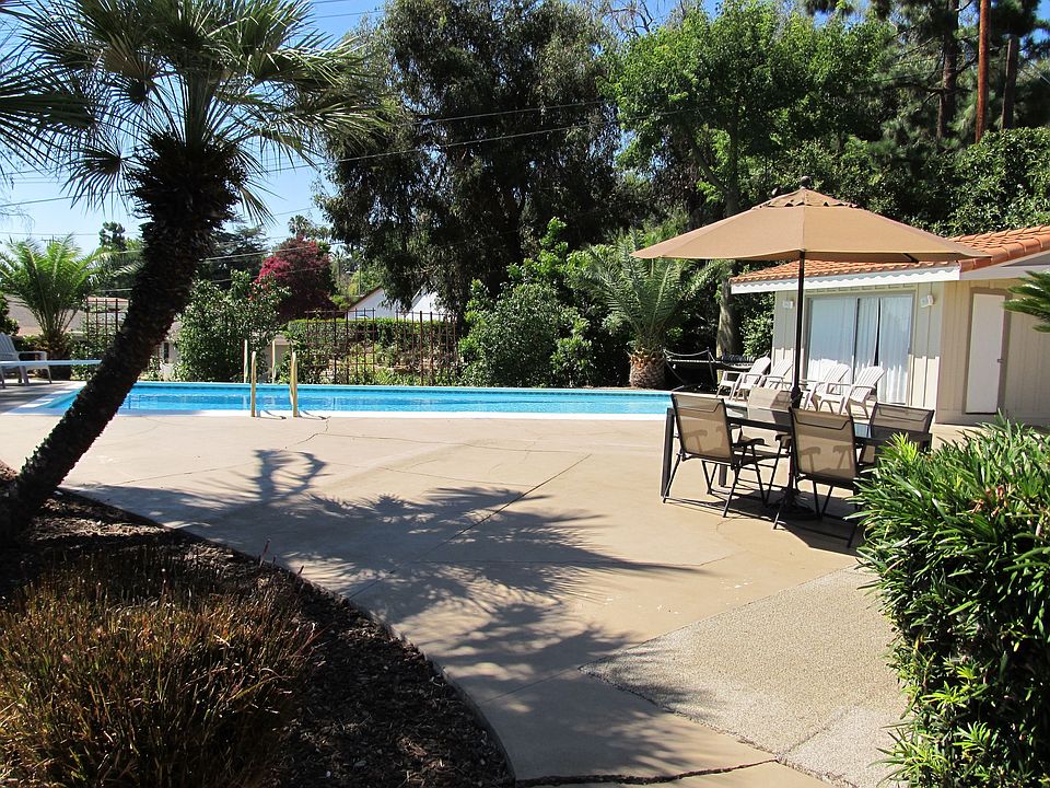 Pool House Yard View
