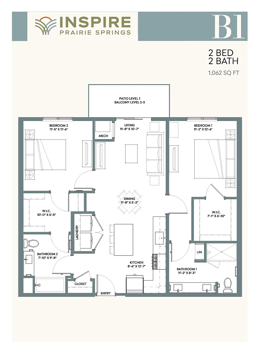 Floor plan B1