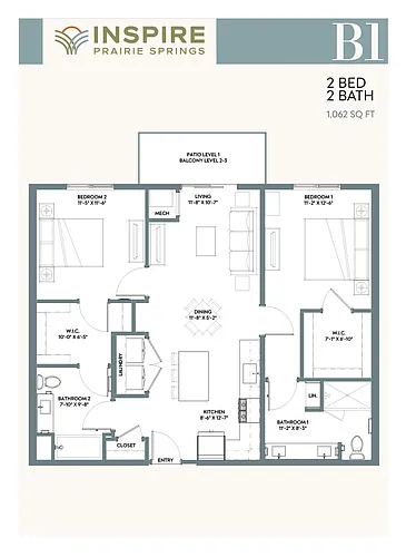Floor plan B1