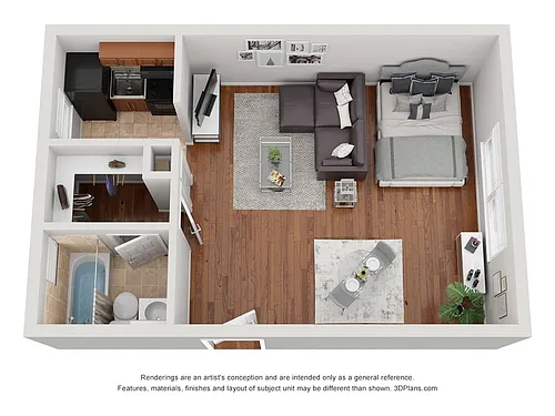 Floor plan EF-STUDIO